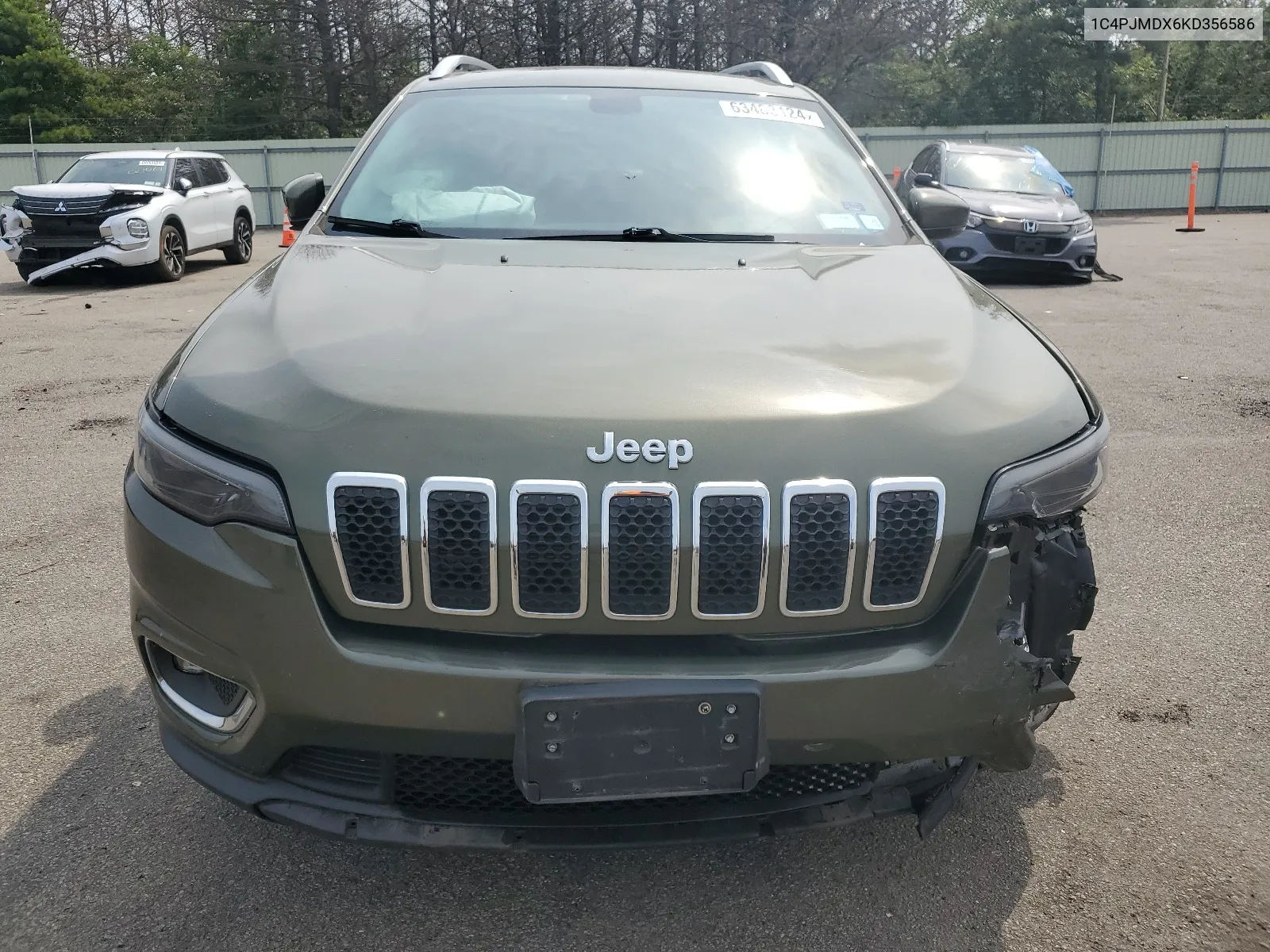 2019 Jeep Cherokee Limited VIN: 1C4PJMDX6KD356586 Lot: 63483124