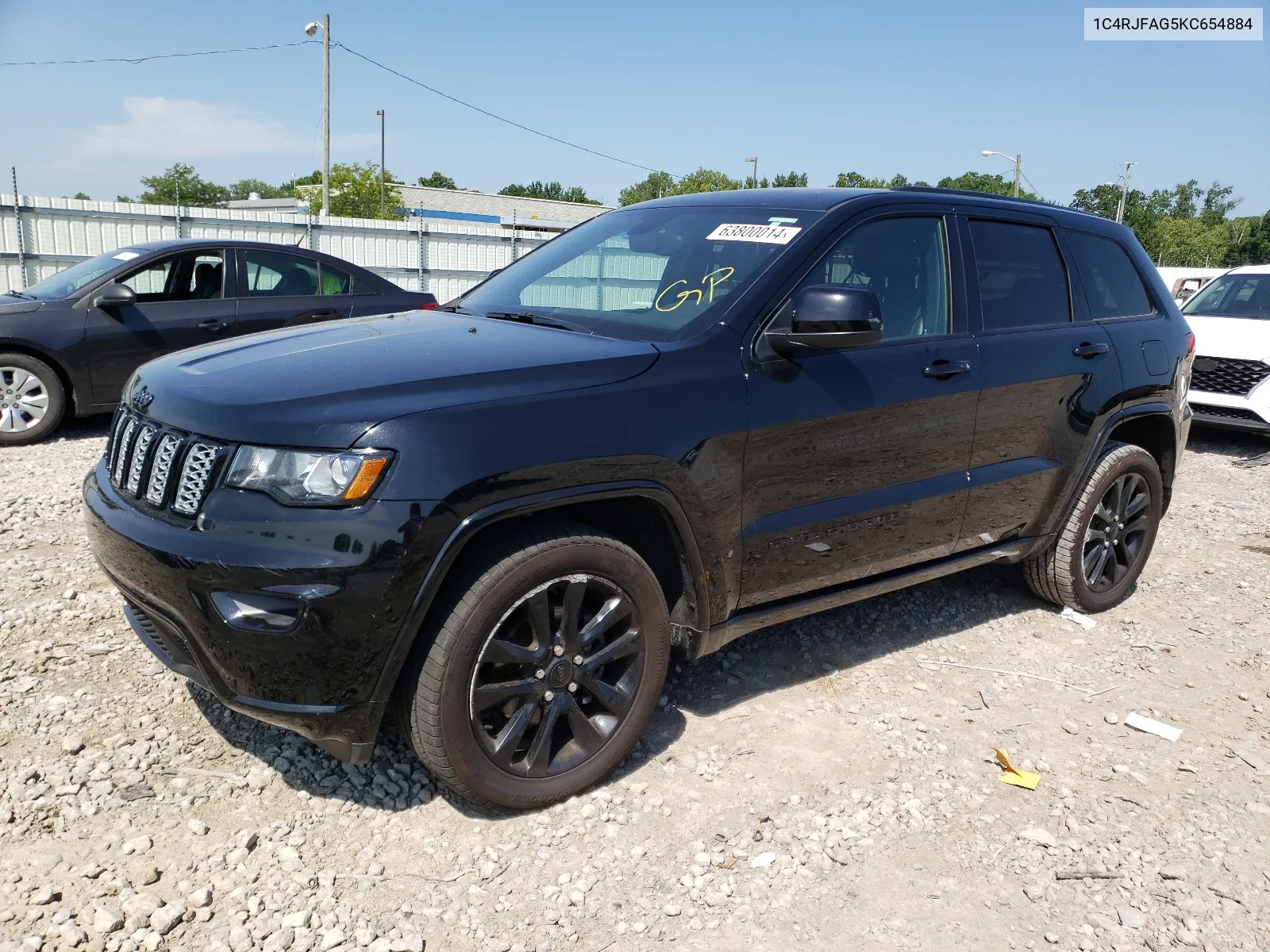 2019 Jeep Grand Cherokee Laredo VIN: 1C4RJFAG5KC654884 Lot: 63800014