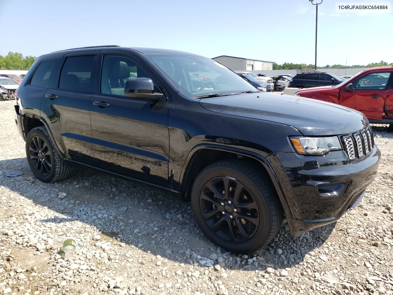 2019 Jeep Grand Cherokee Laredo VIN: 1C4RJFAG5KC654884 Lot: 63800014