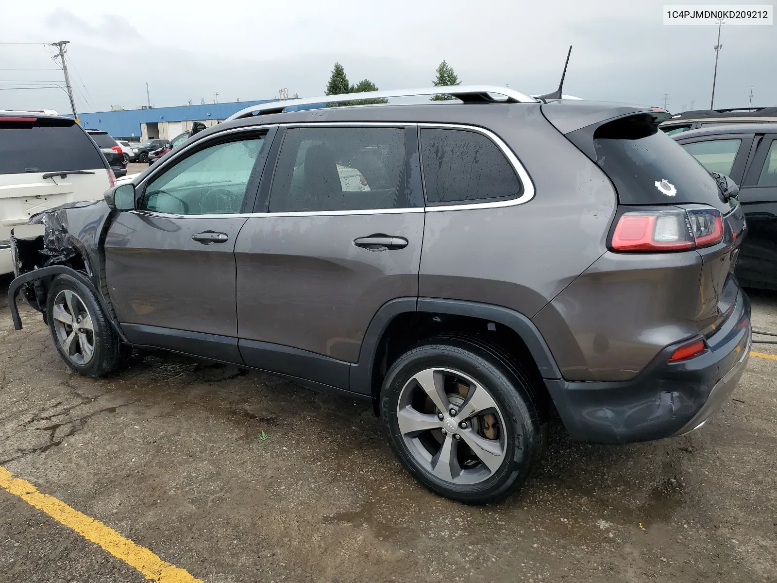 2019 Jeep Cherokee Limited VIN: 1C4PJMDN0KD209212 Lot: 63849624