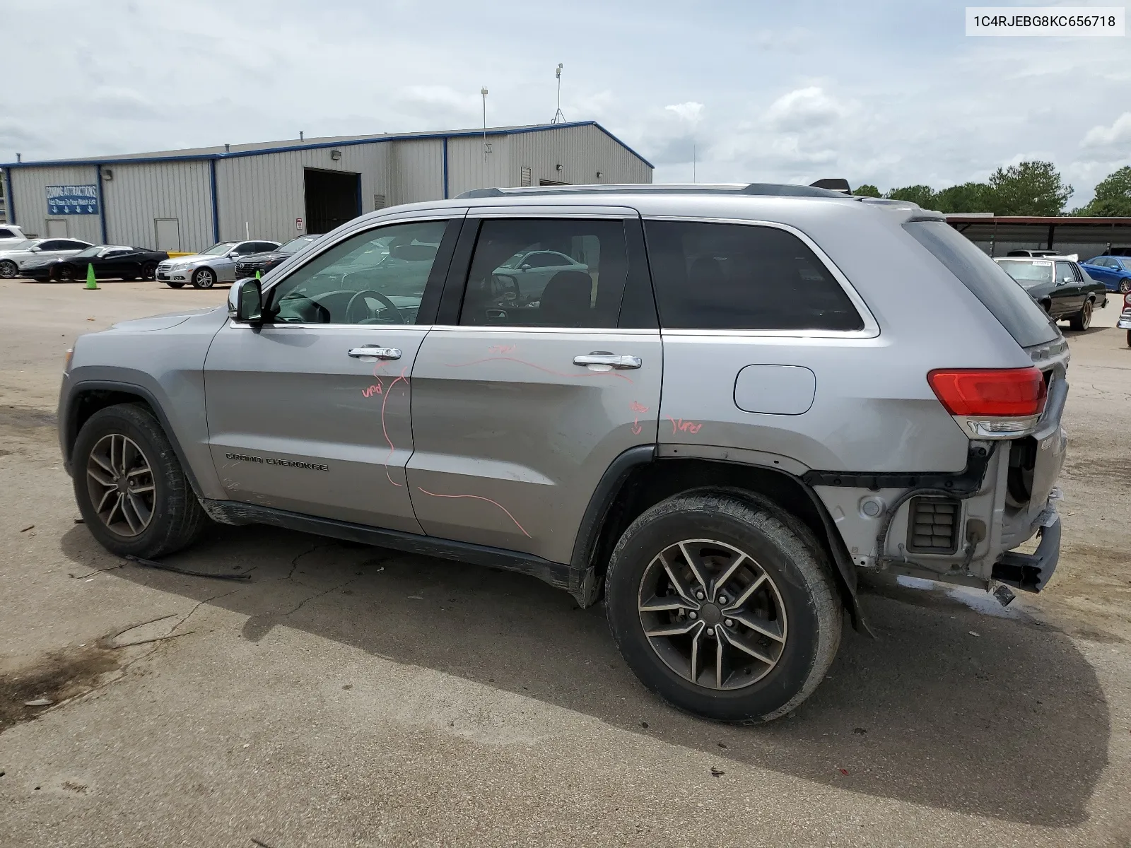 2019 Jeep Grand Cherokee Limited VIN: 1C4RJEBG8KC656718 Lot: 64105514