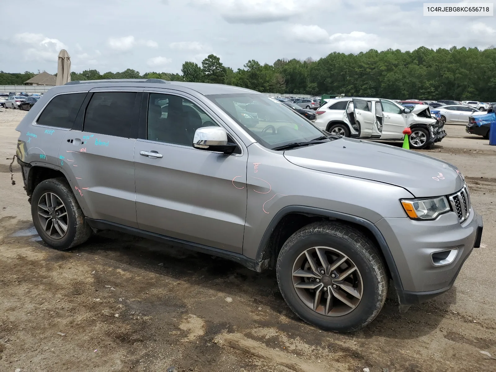 2019 Jeep Grand Cherokee Limited VIN: 1C4RJEBG8KC656718 Lot: 64105514