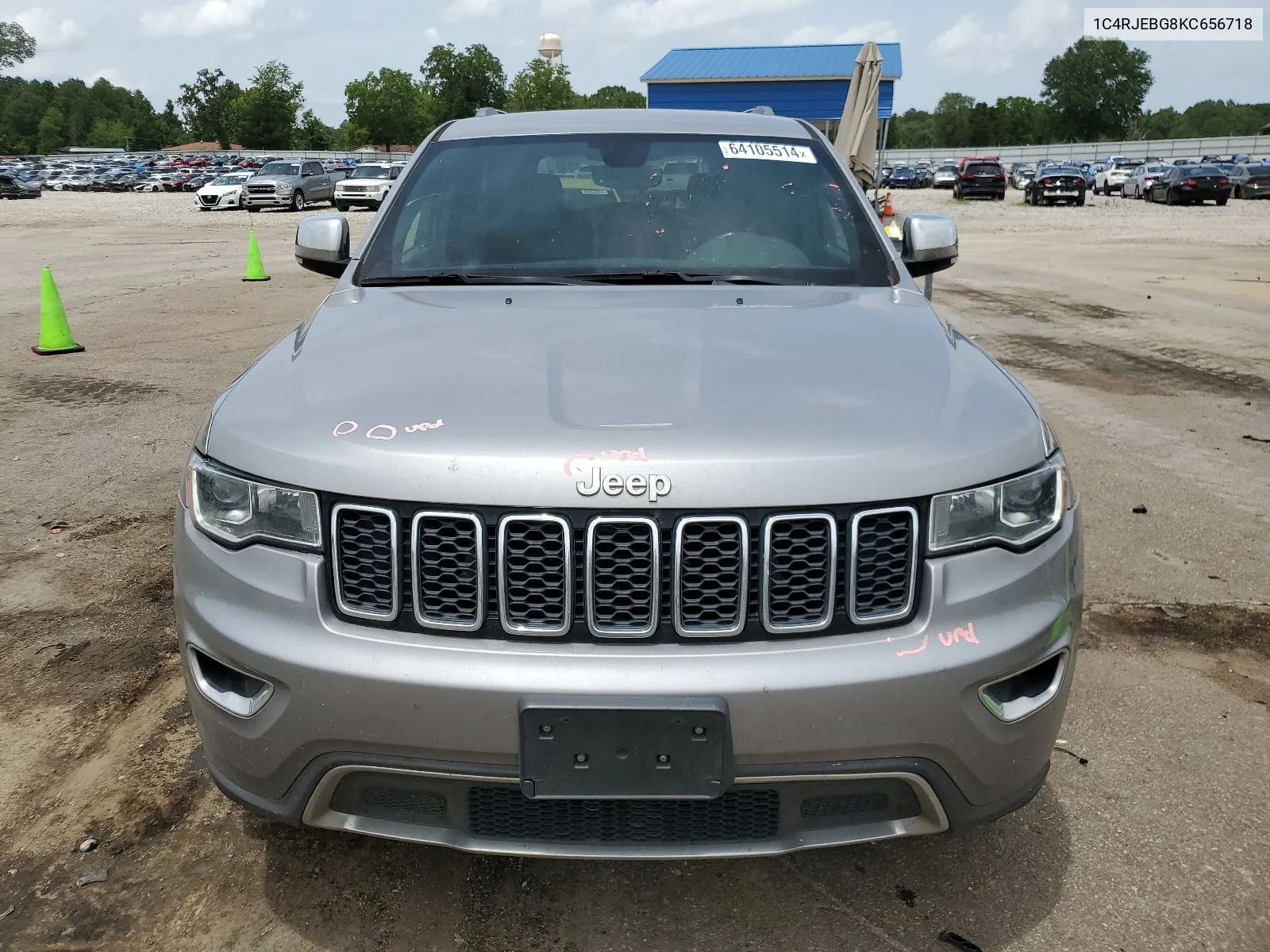 2019 Jeep Grand Cherokee Limited VIN: 1C4RJEBG8KC656718 Lot: 64105514