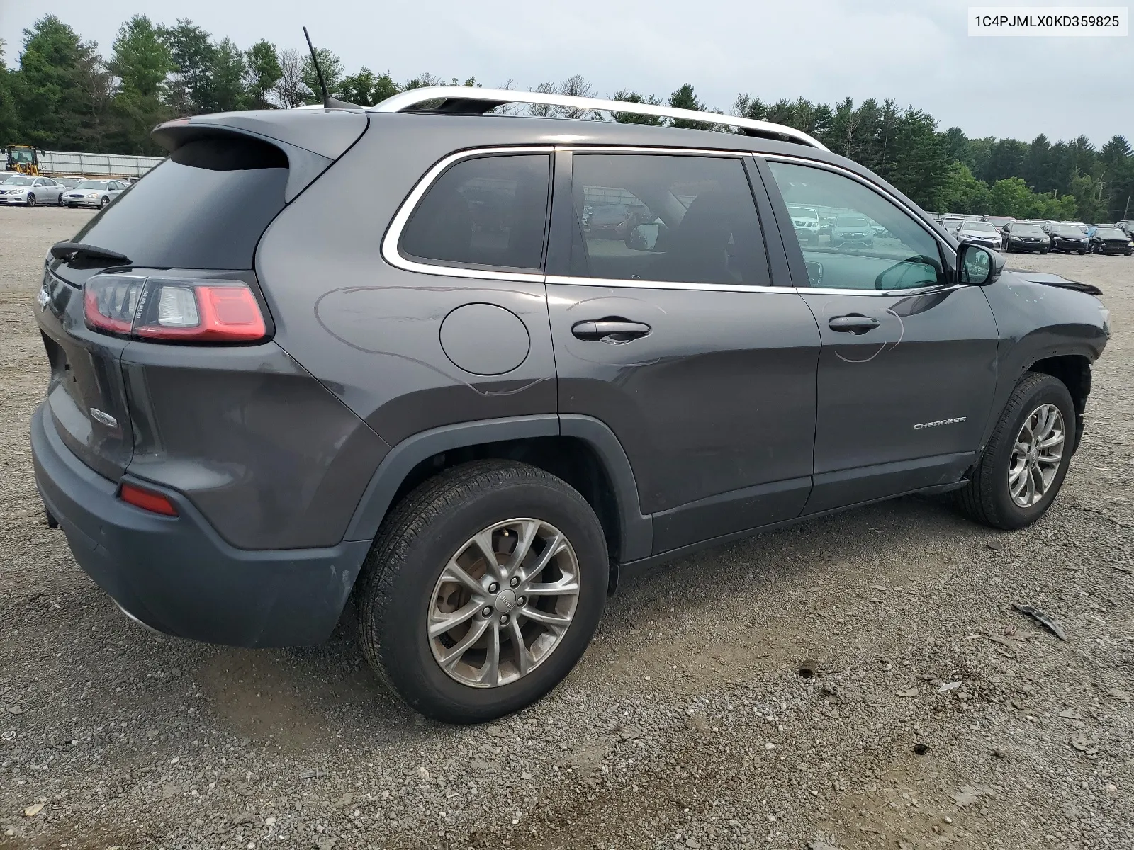 2019 Jeep Cherokee Latitude Plus VIN: 1C4PJMLX0KD359825 Lot: 64356514