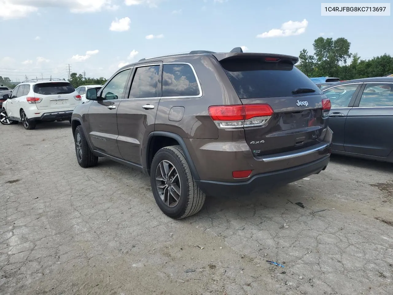 2019 Jeep Grand Cherokee Limited VIN: 1C4RJFBG8KC713697 Lot: 64472814