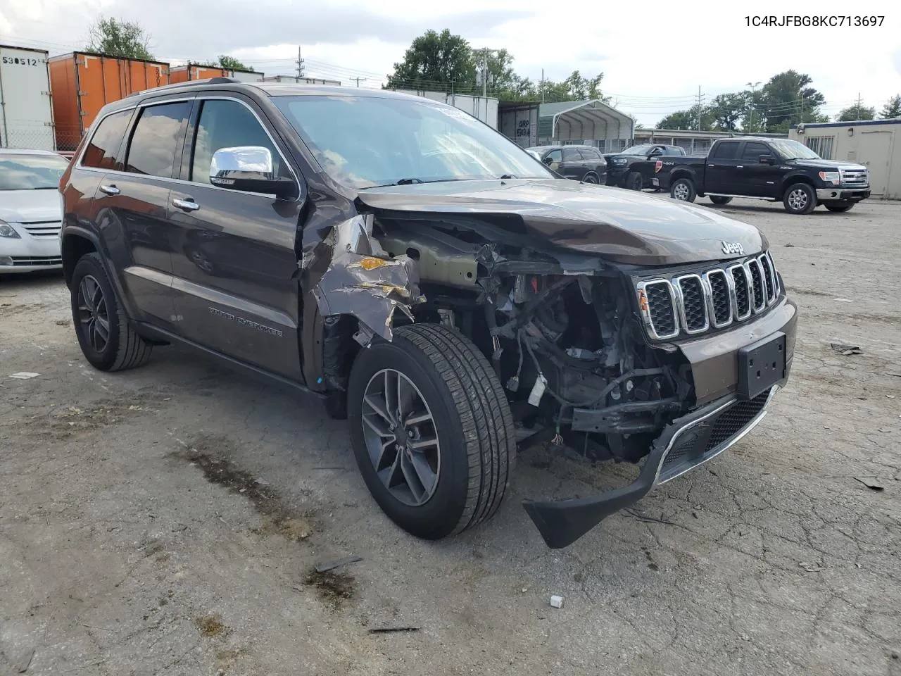 2019 Jeep Grand Cherokee Limited VIN: 1C4RJFBG8KC713697 Lot: 64472814