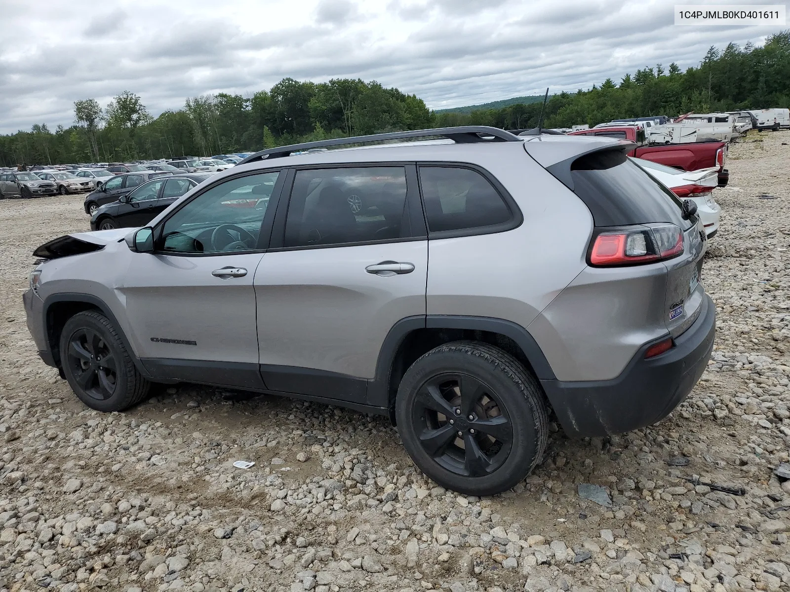 2019 Jeep Cherokee Latitude Plus VIN: 1C4PJMLB0KD401611 Lot: 64651344