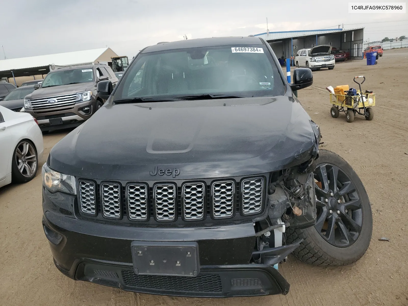 2019 Jeep Grand Cherokee Laredo VIN: 1C4RJFAG9KC578960 Lot: 64697384