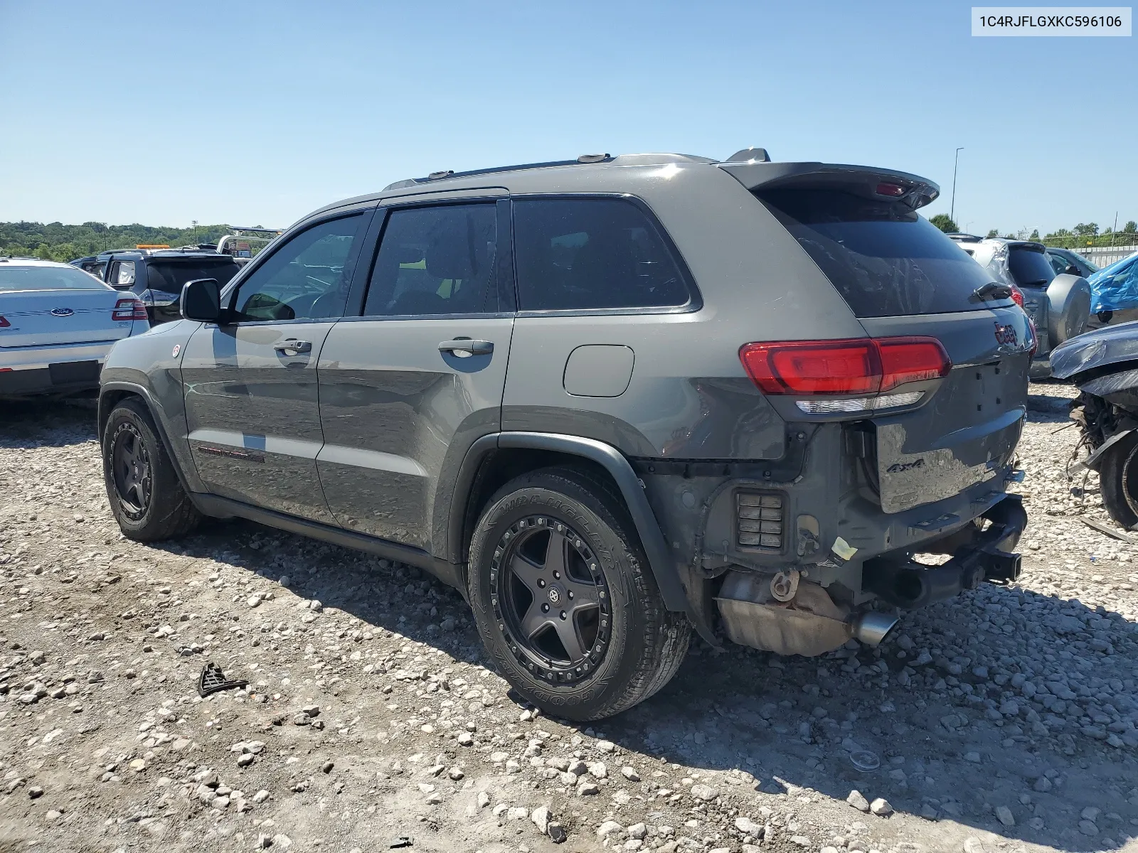 1C4RJFLGXKC596106 2019 Jeep Grand Cherokee Trailhawk