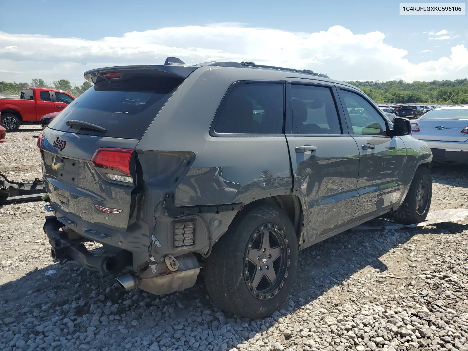 2019 Jeep Grand Cherokee Trailhawk VIN: 1C4RJFLGXKC596106 Lot: 64933784