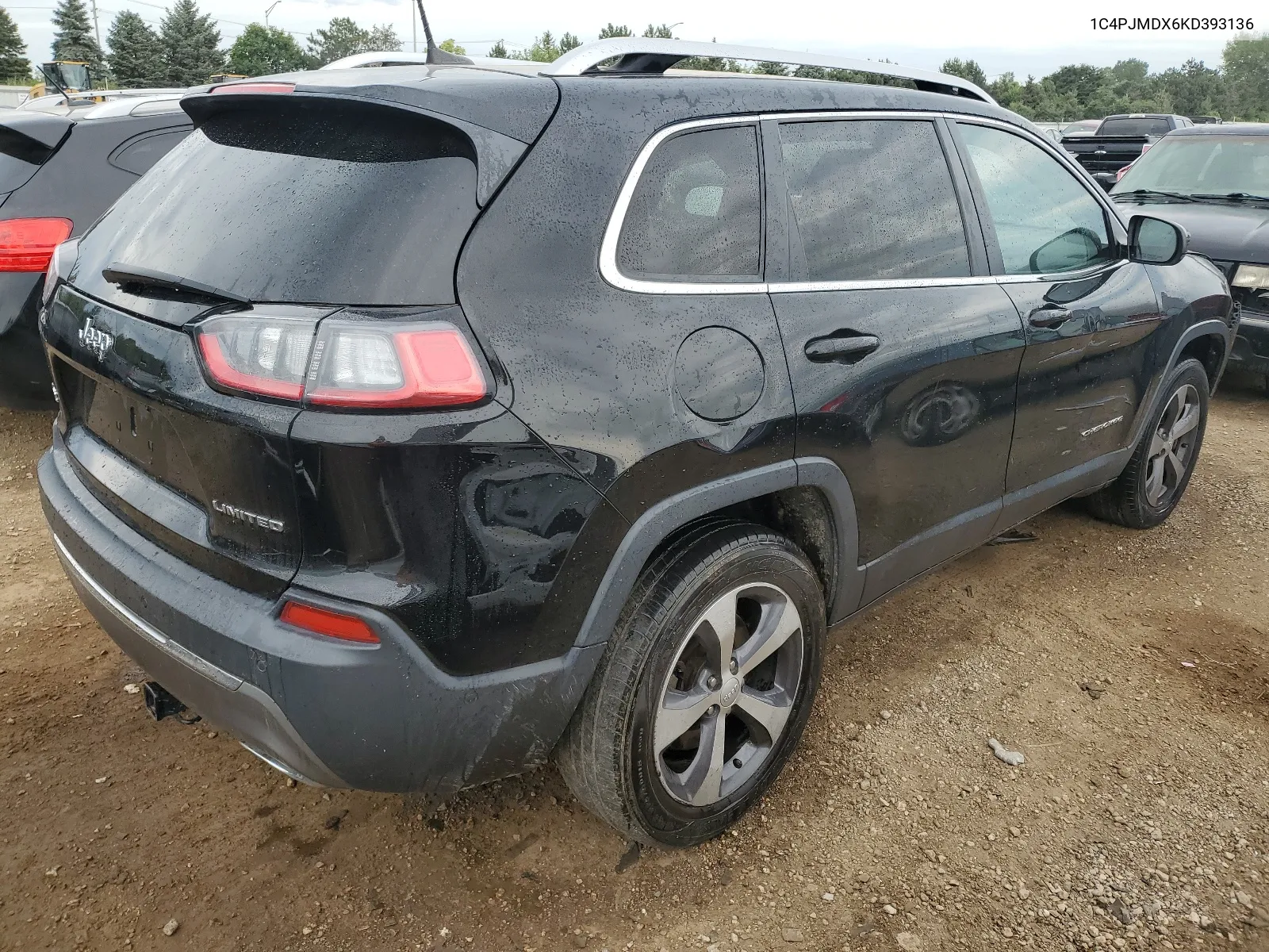 2019 Jeep Cherokee Limited VIN: 1C4PJMDX6KD393136 Lot: 65052394