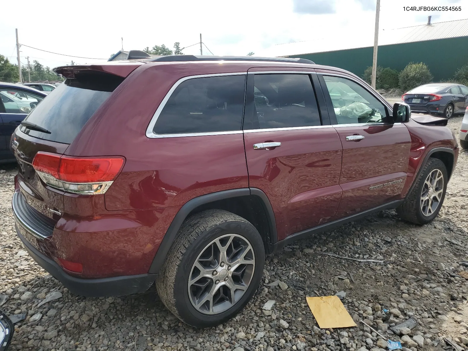 1C4RJFBG6KC554565 2019 Jeep Grand Cherokee Limited