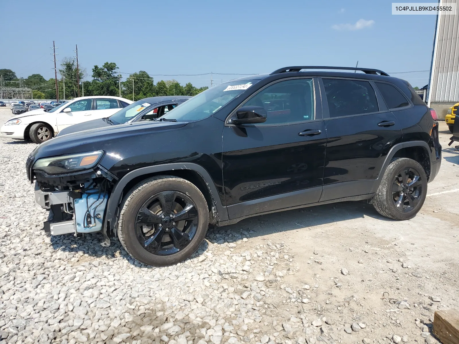 2019 Jeep Cherokee Latitude Plus VIN: 1C4PJLLB9KD455502 Lot: 65533134