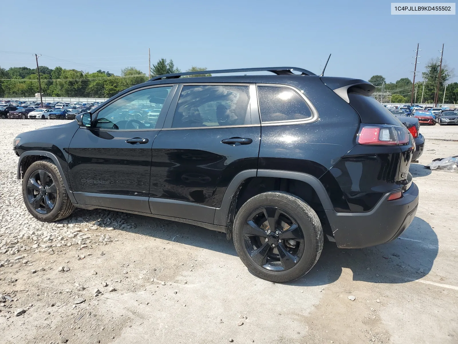 2019 Jeep Cherokee Latitude Plus VIN: 1C4PJLLB9KD455502 Lot: 65533134