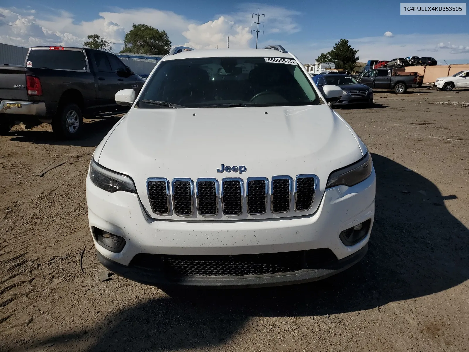 1C4PJLLX4KD353505 2019 Jeep Cherokee Latitude Plus