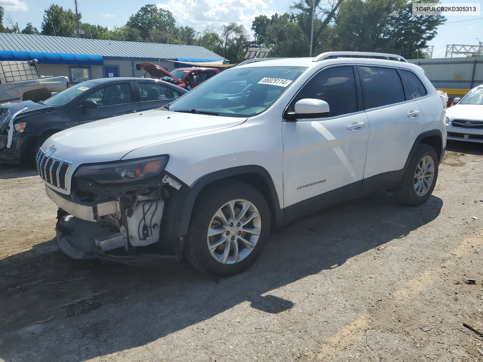 2019 Jeep Cherokee Latitude VIN: 1C4PJLCB2KD305313 Lot: 66029114