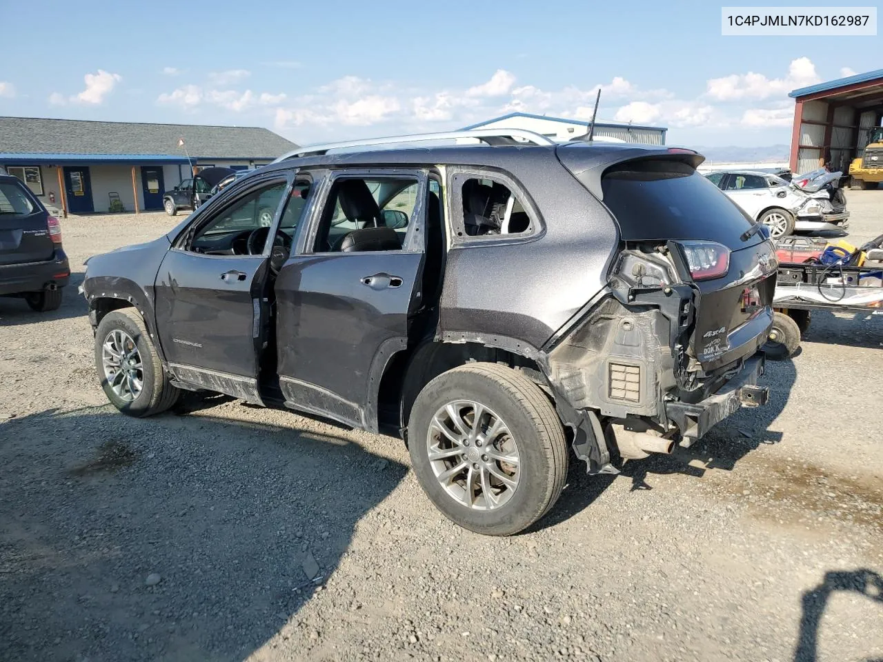 2019 Jeep Cherokee Latitude Plus VIN: 1C4PJMLN7KD162987 Lot: 66190524