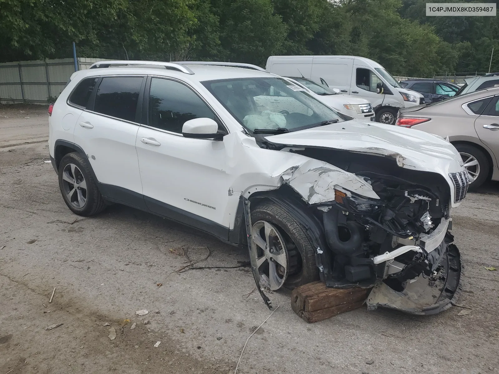 2019 Jeep Cherokee Limited VIN: 1C4PJMDX8KD359487 Lot: 66326994