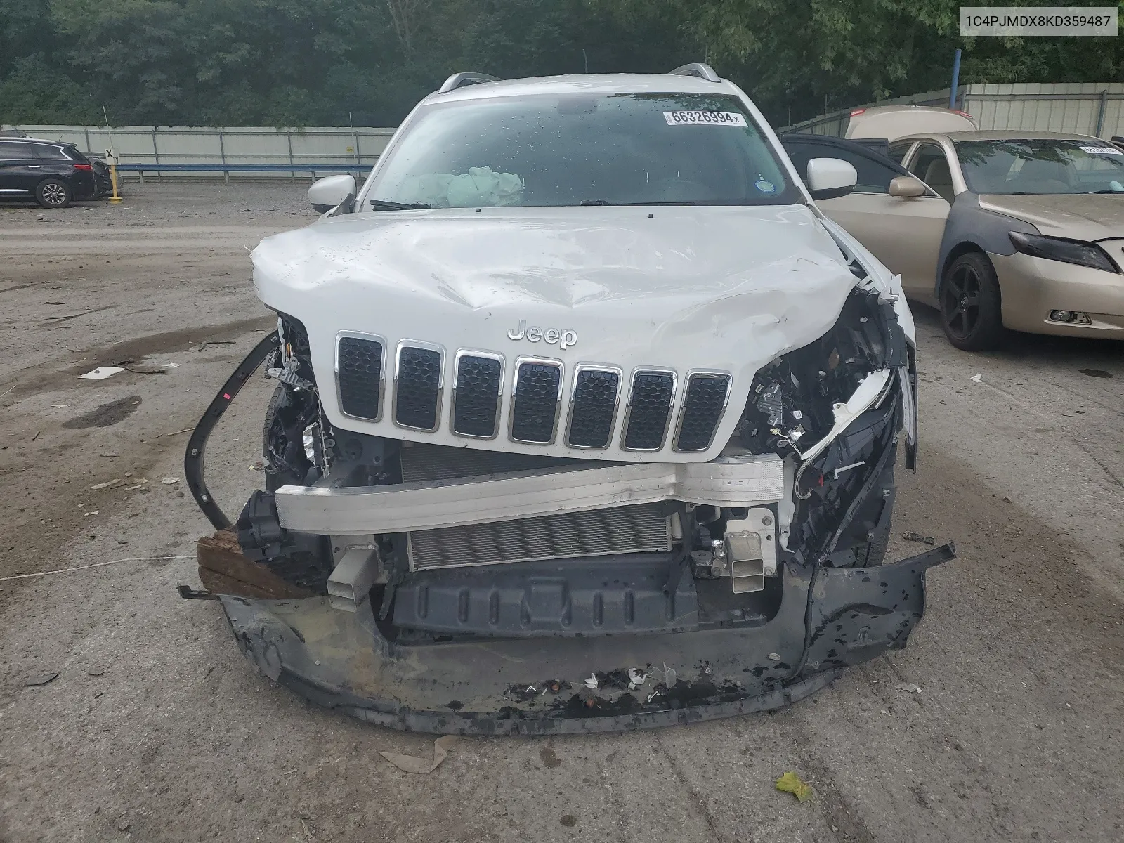 2019 Jeep Cherokee Limited VIN: 1C4PJMDX8KD359487 Lot: 66326994