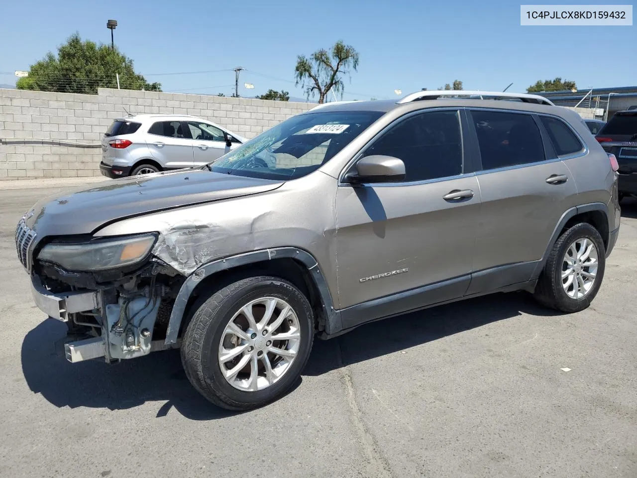 2019 Jeep Cherokee Latitude VIN: 1C4PJLCX8KD159432 Lot: 67096904