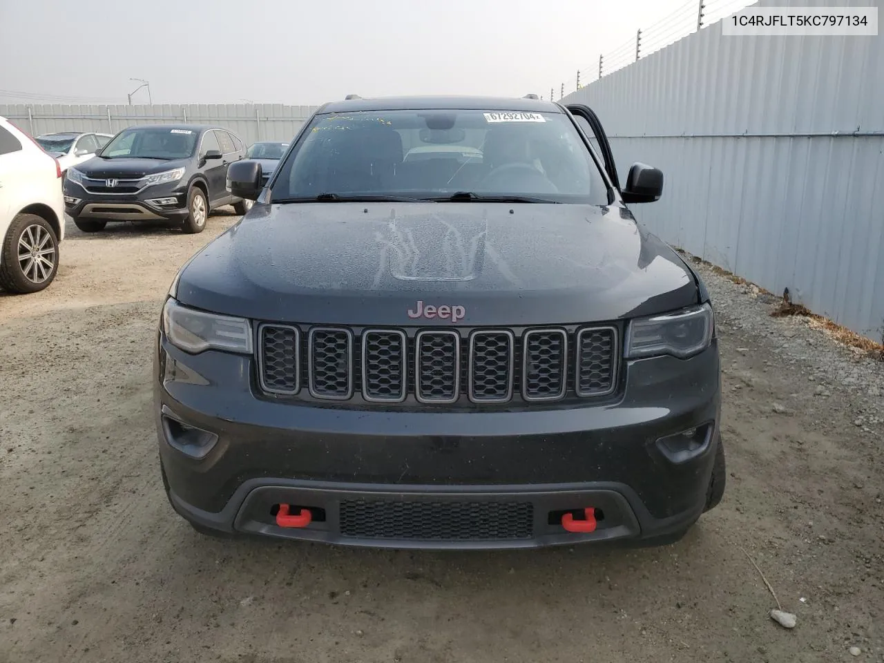 2019 Jeep Grand Cherokee Trailhawk VIN: 1C4RJFLT5KC797134 Lot: 67292704