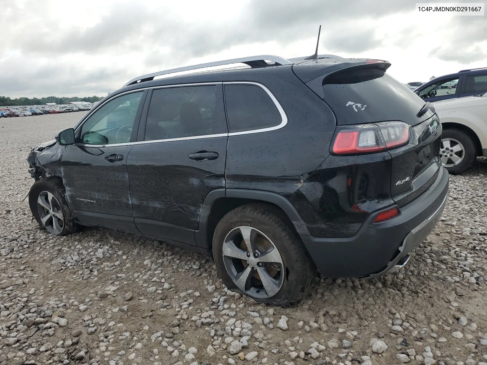 1C4PJMDN0KD291667 2019 Jeep Cherokee Limited