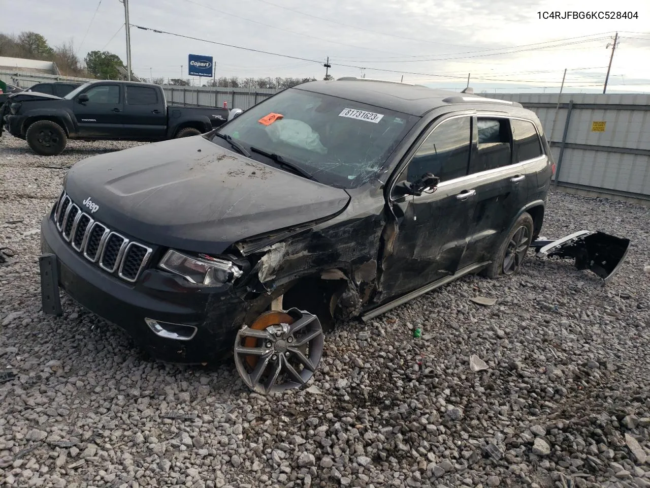 2019 Jeep Grand Cherokee Limited VIN: 1C4RJFBG6KC528404 Lot: 67581964