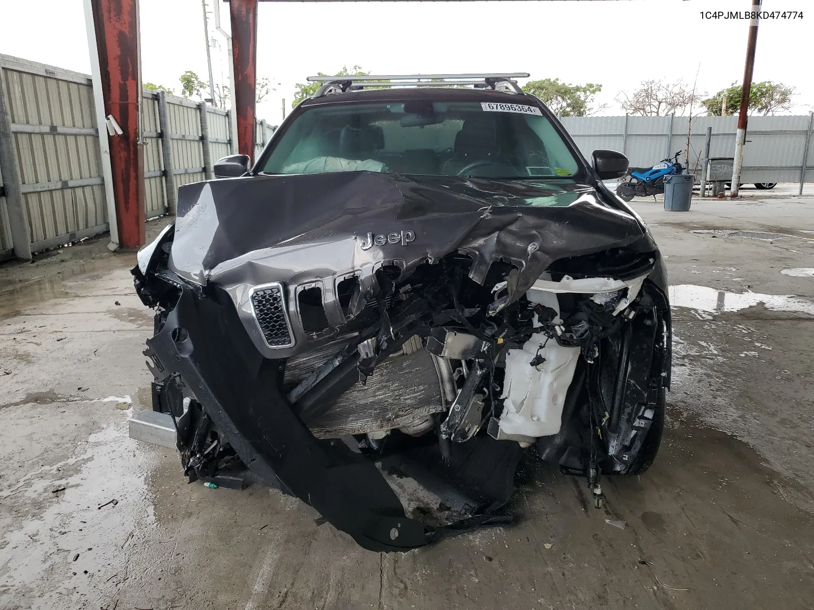 2019 Jeep Cherokee Latitude Plus VIN: 1C4PJMLB8KD474774 Lot: 67896364