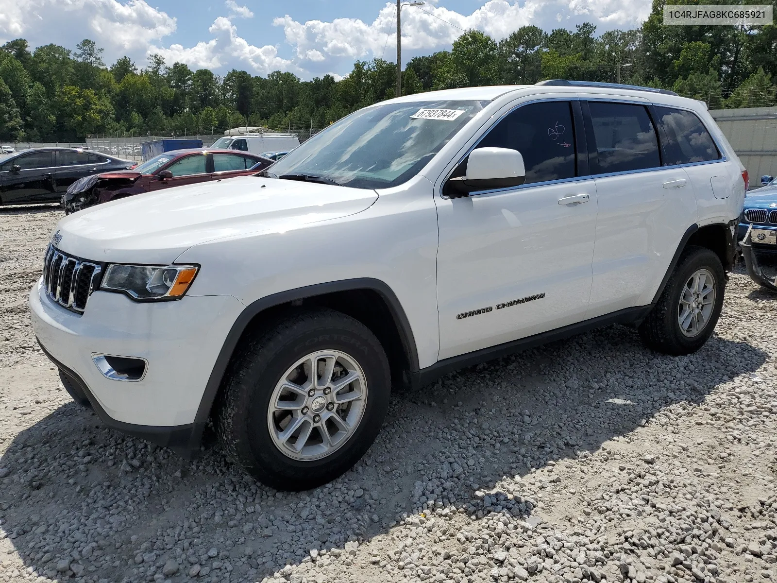 2019 Jeep Grand Cherokee Laredo VIN: 1C4RJFAG8KC685921 Lot: 67937844