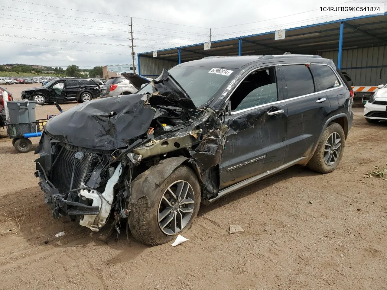 2019 Jeep Grand Cherokee Limited VIN: 1C4RJFBG9KC541874 Lot: 67950814