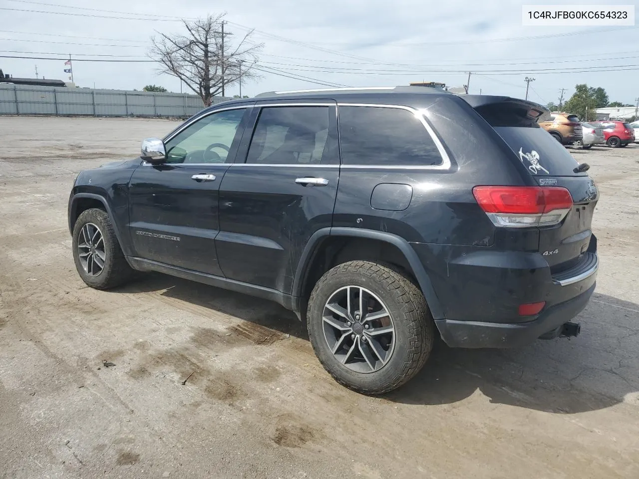 2019 Jeep Grand Cherokee Limited VIN: 1C4RJFBG0KC654323 Lot: 68009754