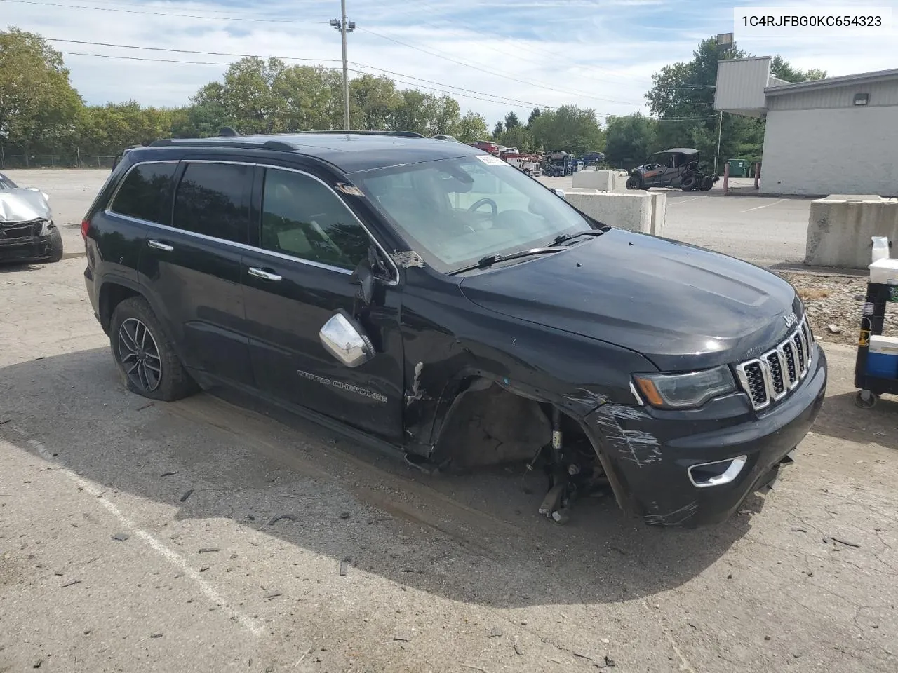 2019 Jeep Grand Cherokee Limited VIN: 1C4RJFBG0KC654323 Lot: 68009754