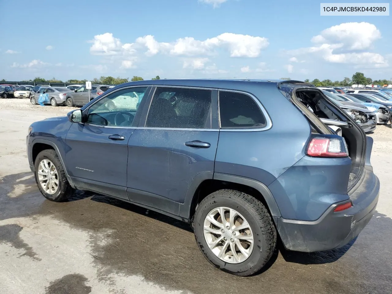 2019 Jeep Cherokee Latitude VIN: 1C4PJMCB5KD442980 Lot: 68023914