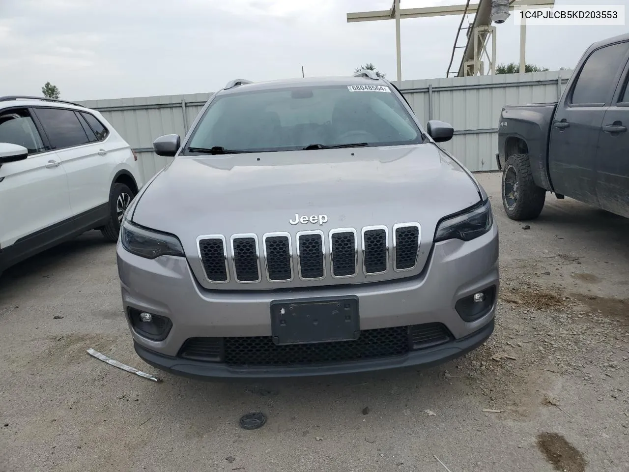 2019 Jeep Cherokee Latitude VIN: 1C4PJLCB5KD203553 Lot: 68048564