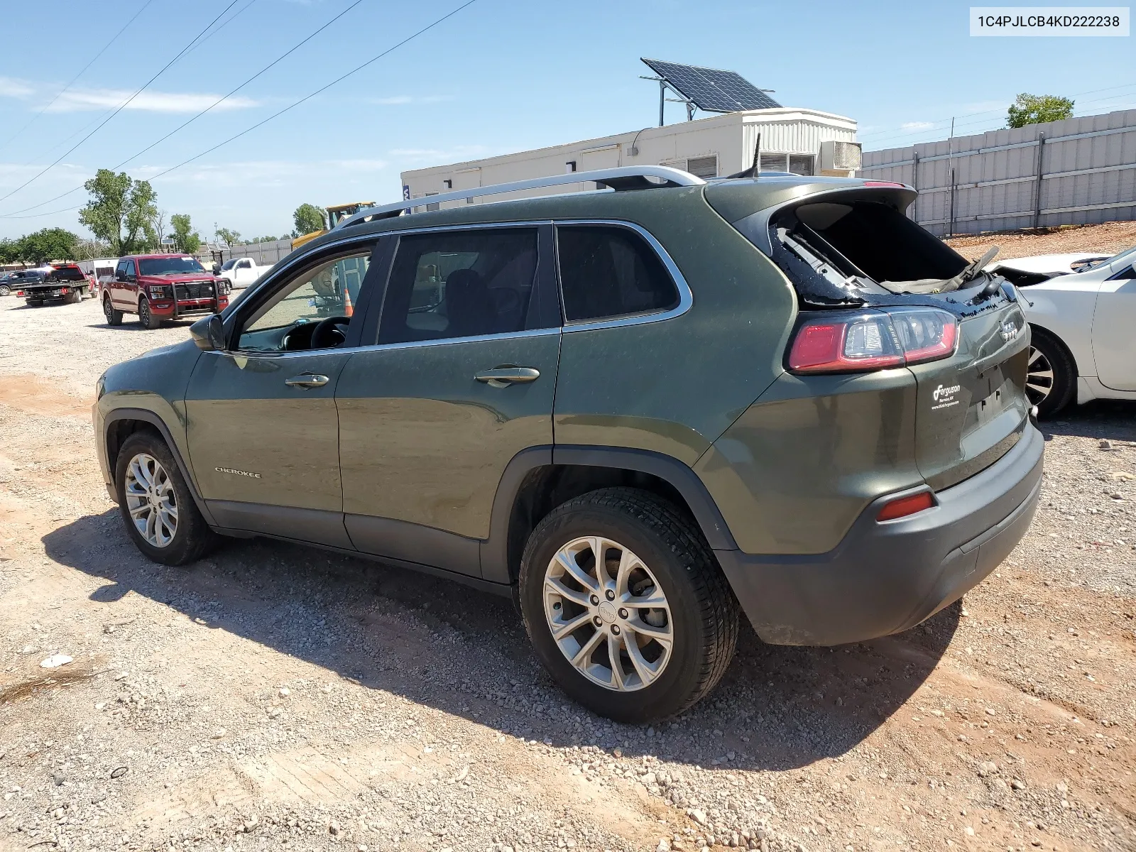 2019 Jeep Cherokee Latitude VIN: 1C4PJLCB4KD222238 Lot: 68056464