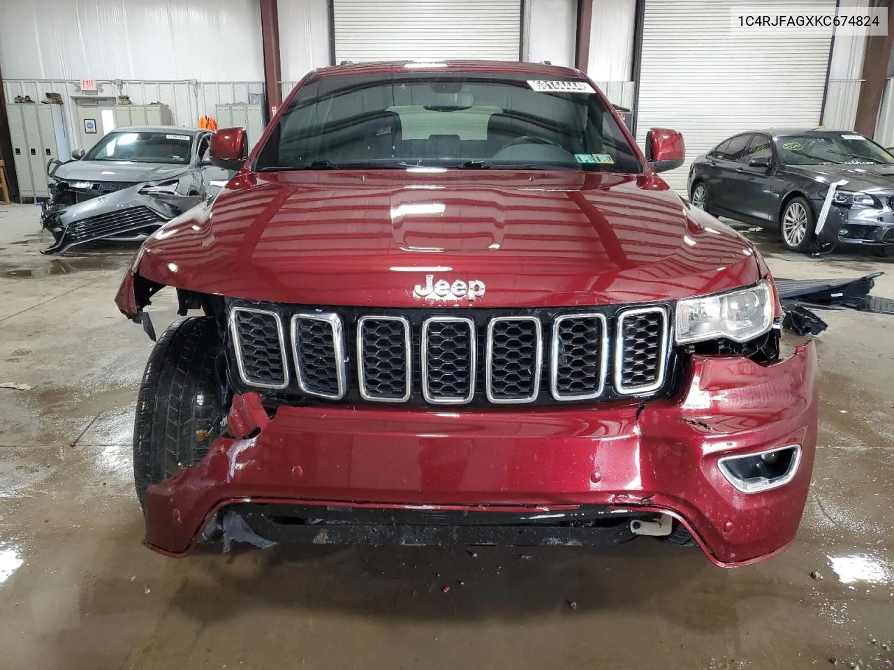 2019 Jeep Grand Cherokee Laredo VIN: 1C4RJFAGXKC674824 Lot: 68144444