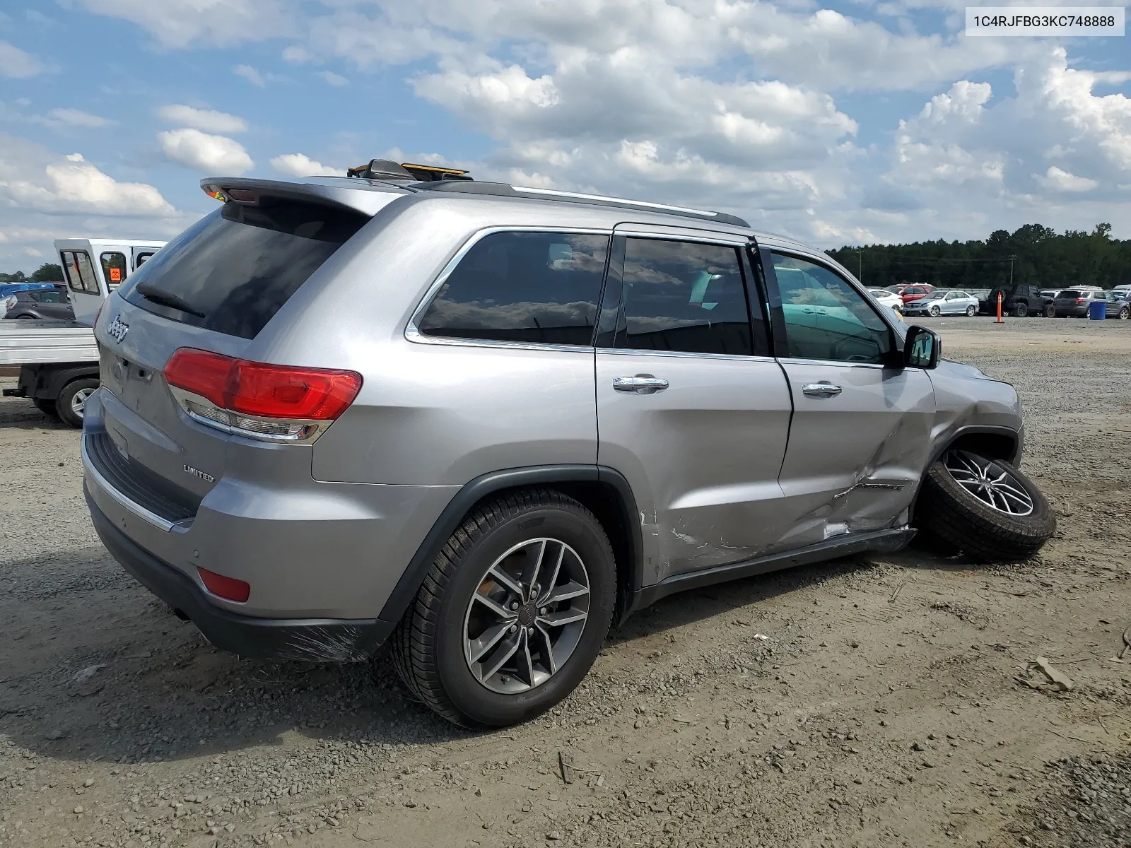 2019 Jeep Grand Cherokee Limited VIN: 1C4RJFBG3KC748888 Lot: 68247784