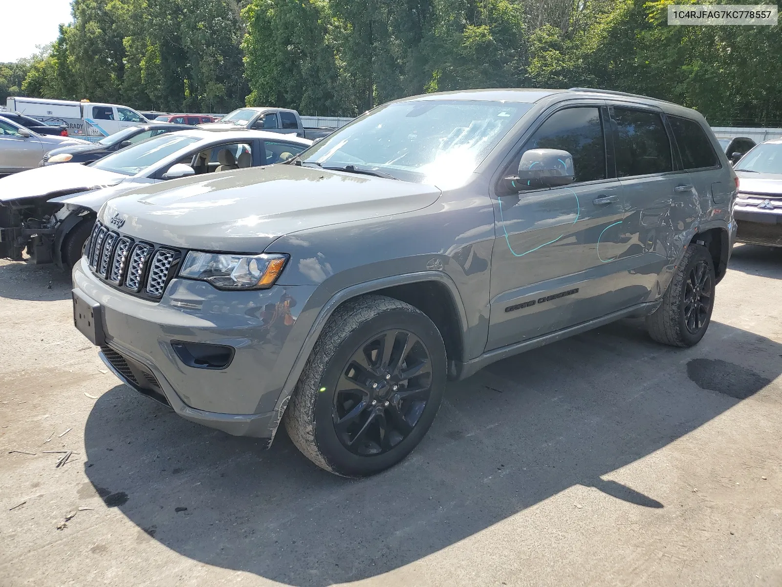 2019 Jeep Grand Cherokee Laredo VIN: 1C4RJFAG7KC778557 Lot: 68312674