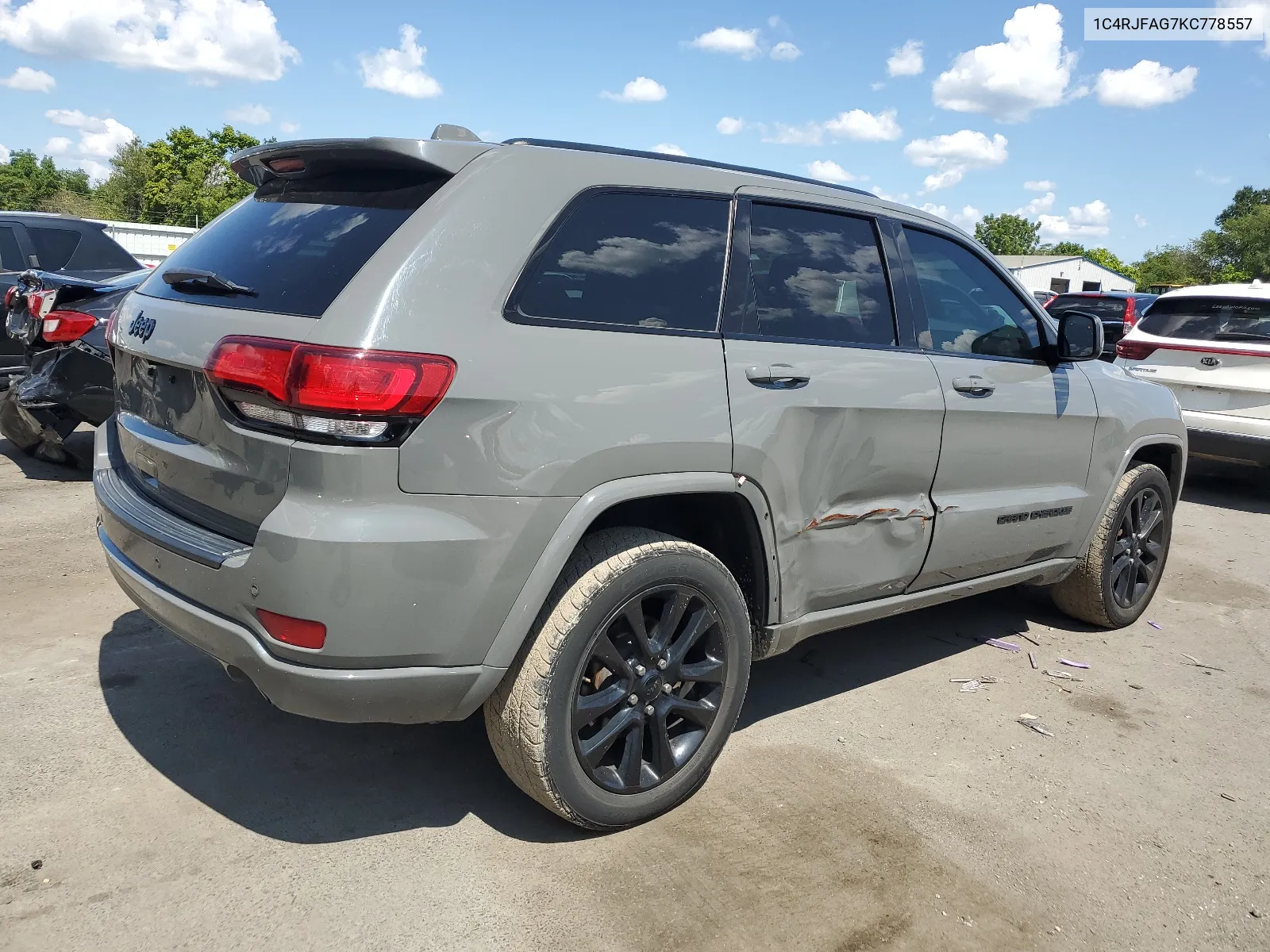 2019 Jeep Grand Cherokee Laredo VIN: 1C4RJFAG7KC778557 Lot: 68312674