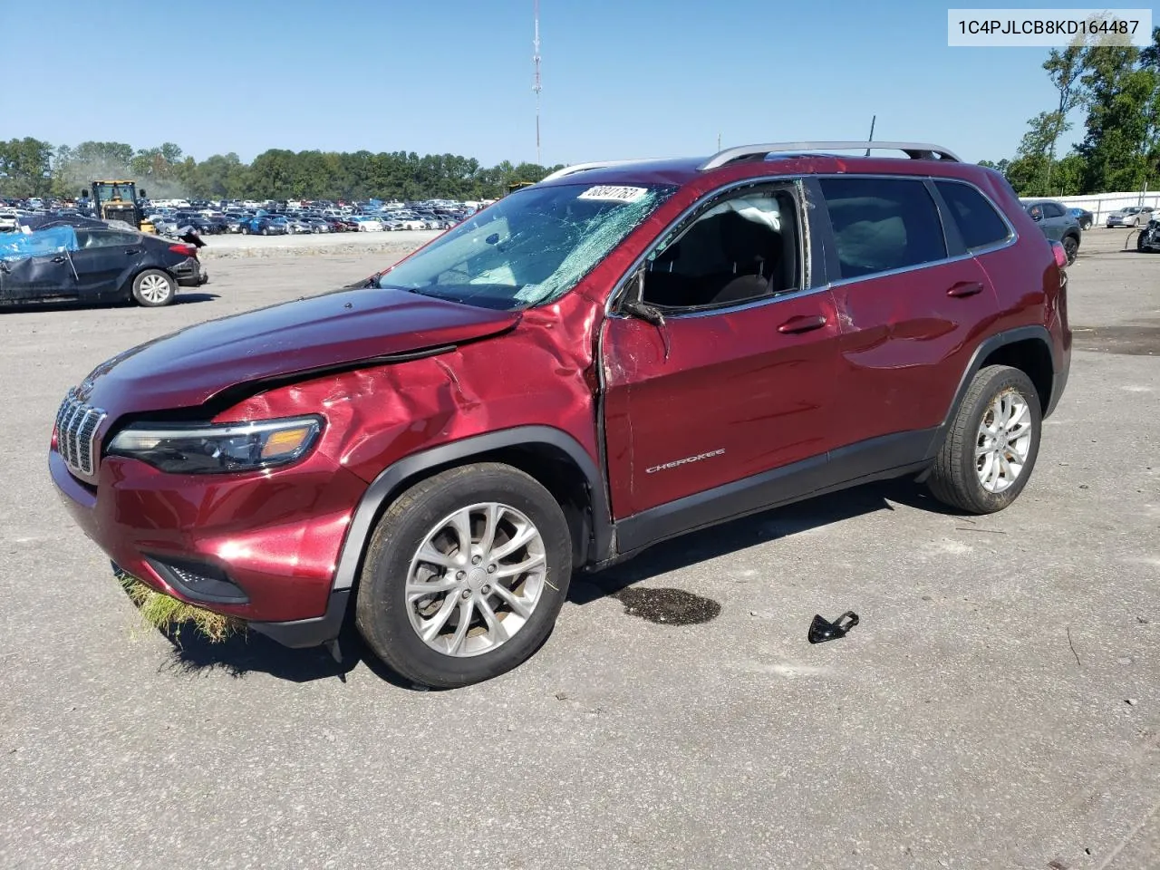 2019 Jeep Cherokee Latitude VIN: 1C4PJLCB8KD164487 Lot: 68341763