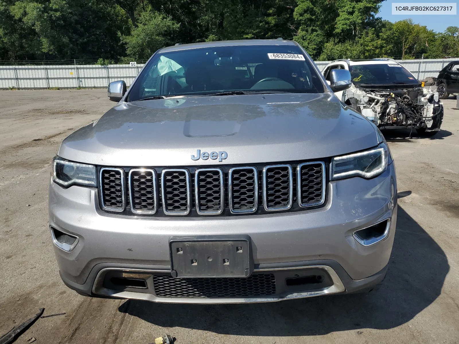 2019 Jeep Grand Cherokee Limited VIN: 1C4RJFBG2KC627317 Lot: 68353084