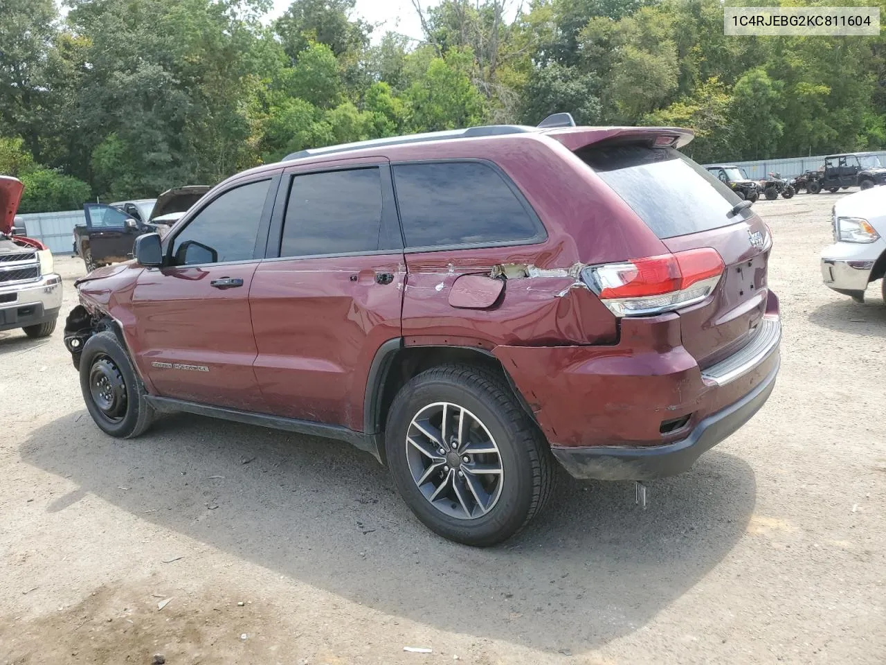 2019 Jeep Grand Cherokee Limited VIN: 1C4RJEBG2KC811604 Lot: 68454874