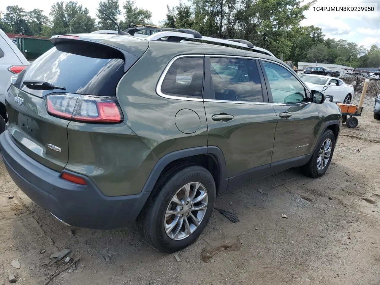 1C4PJMLN8KD239950 2019 Jeep Cherokee Latitude Plus