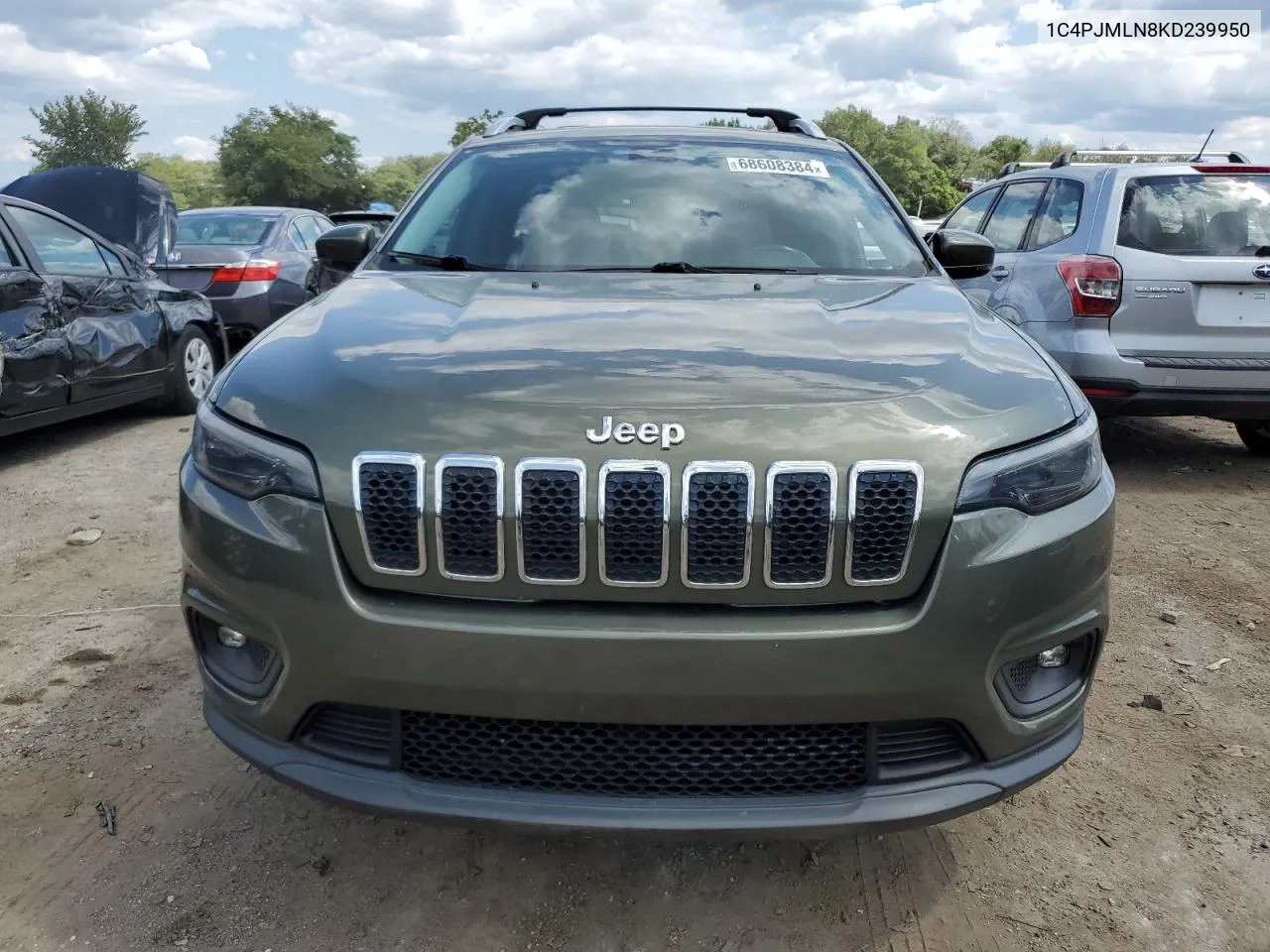 2019 Jeep Cherokee Latitude Plus VIN: 1C4PJMLN8KD239950 Lot: 68608384