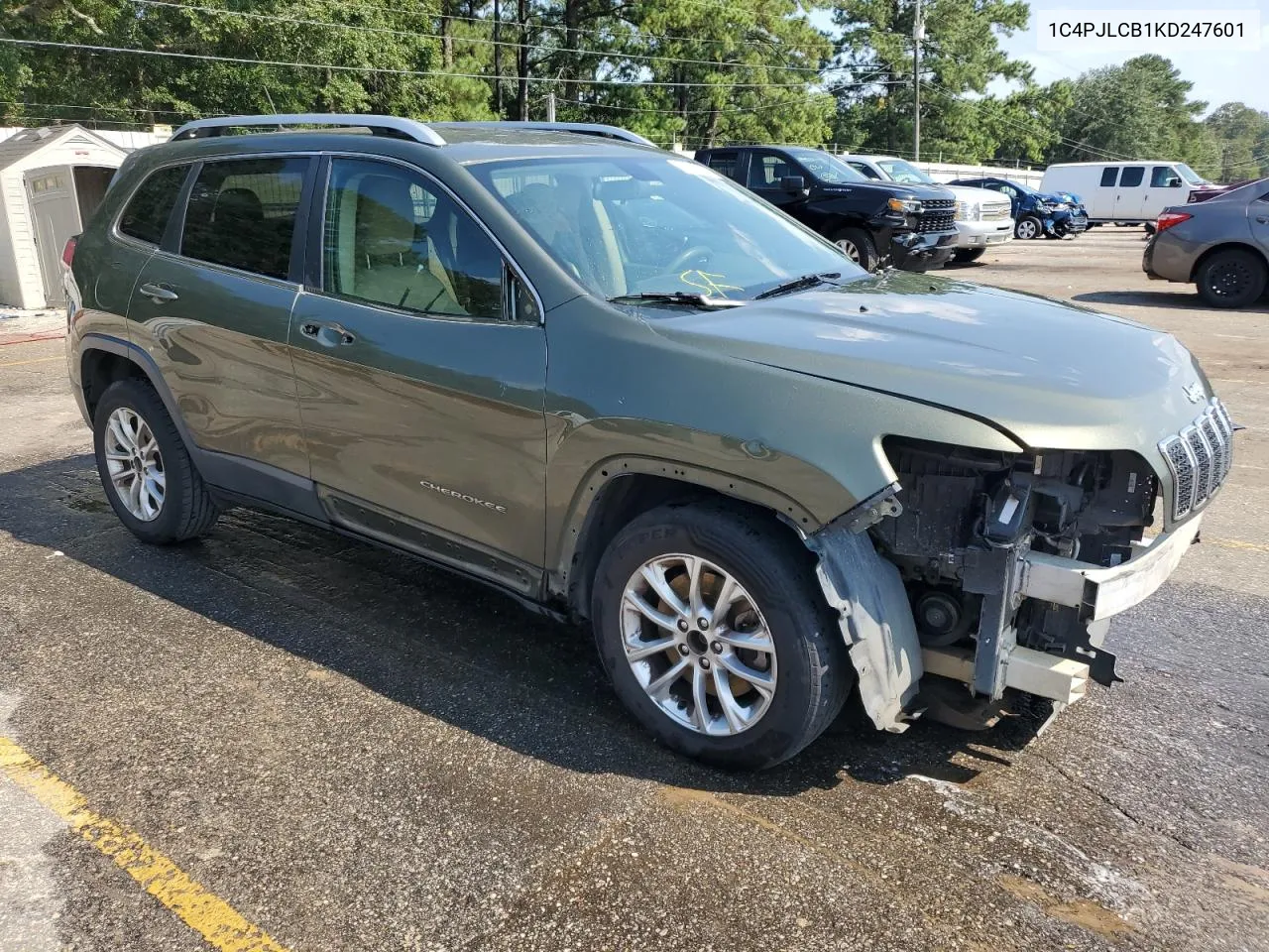 2019 Jeep Cherokee Latitude VIN: 1C4PJLCB1KD247601 Lot: 68736894