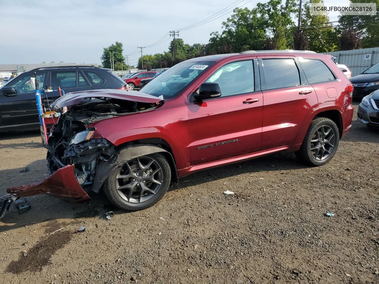 2019 Jeep Grand Cherokee Limited VIN: 1C4RJFBG0KC628126 Lot: 68740524