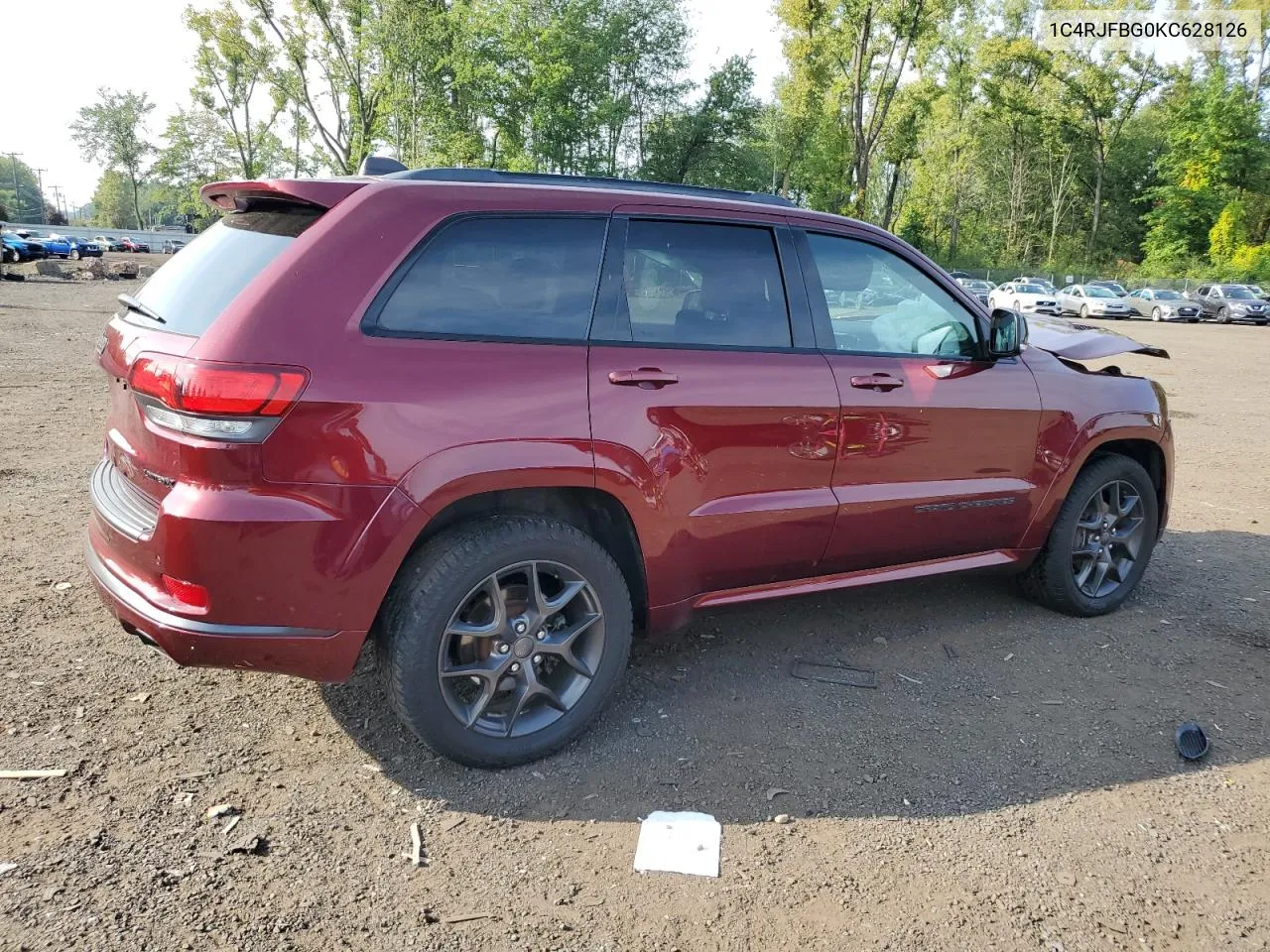 2019 Jeep Grand Cherokee Limited VIN: 1C4RJFBG0KC628126 Lot: 68740524