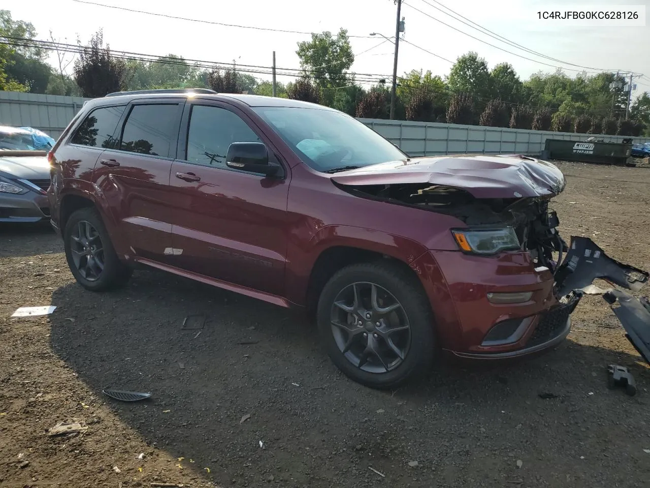 2019 Jeep Grand Cherokee Limited VIN: 1C4RJFBG0KC628126 Lot: 68740524