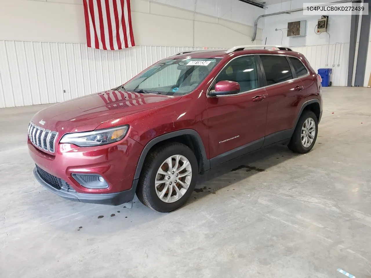 2019 Jeep Cherokee Latitude VIN: 1C4PJLCB0KD272439 Lot: 68815034