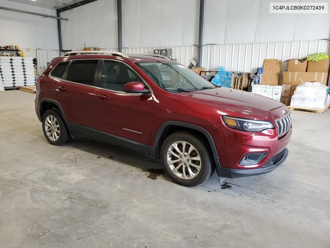 2019 Jeep Cherokee Latitude VIN: 1C4PJLCB0KD272439 Lot: 68815034